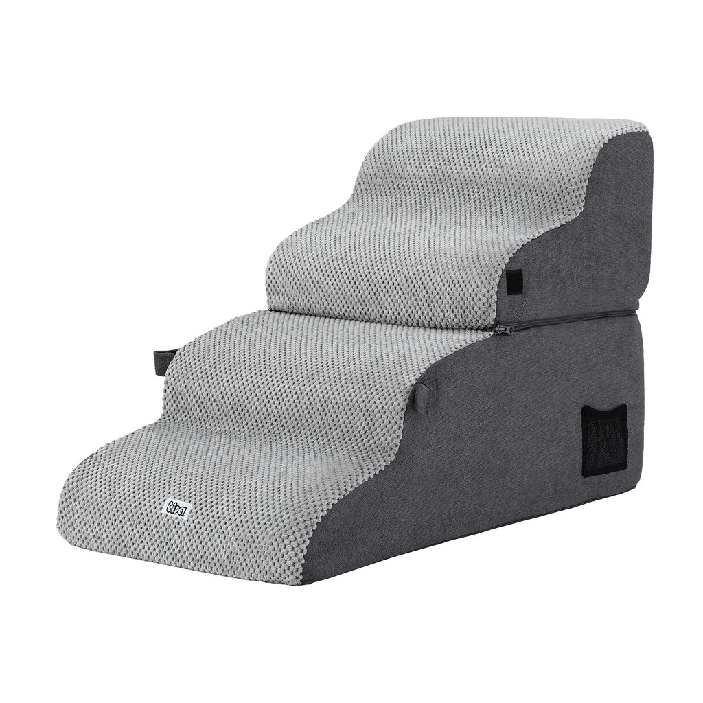 Pet Stairs & Bed in One (Grey)