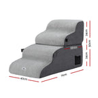 Pet Stairs & Bed in One (Grey)