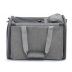 Foldable Travel Carrier (48cm, Grey)