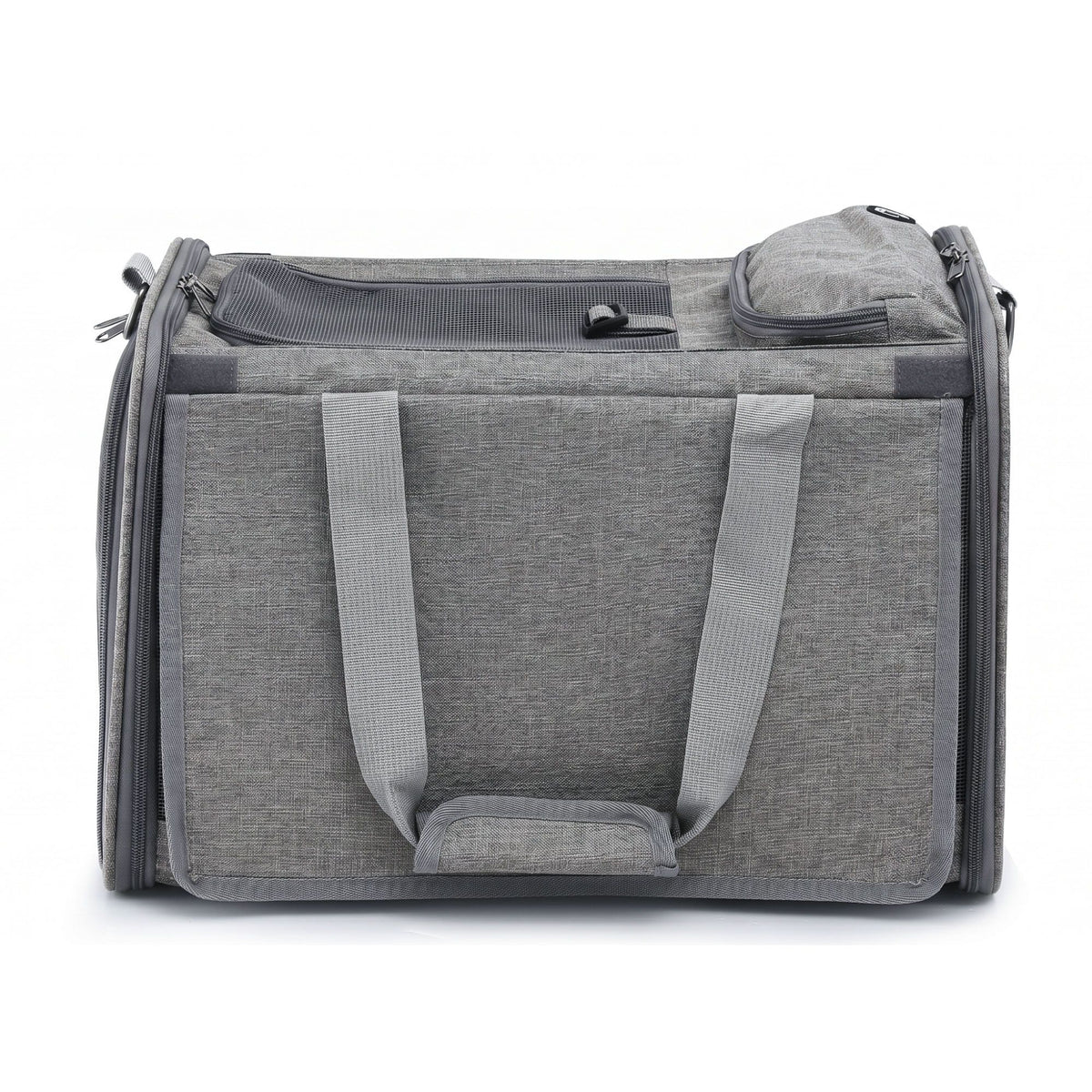 Foldable Travel Carrier (48cm, Grey)