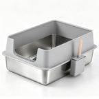 Stainless Steel Litter Box (XXL, High-Sided)