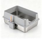 Stainless Steel Litter Box (XXL, High-Sided)