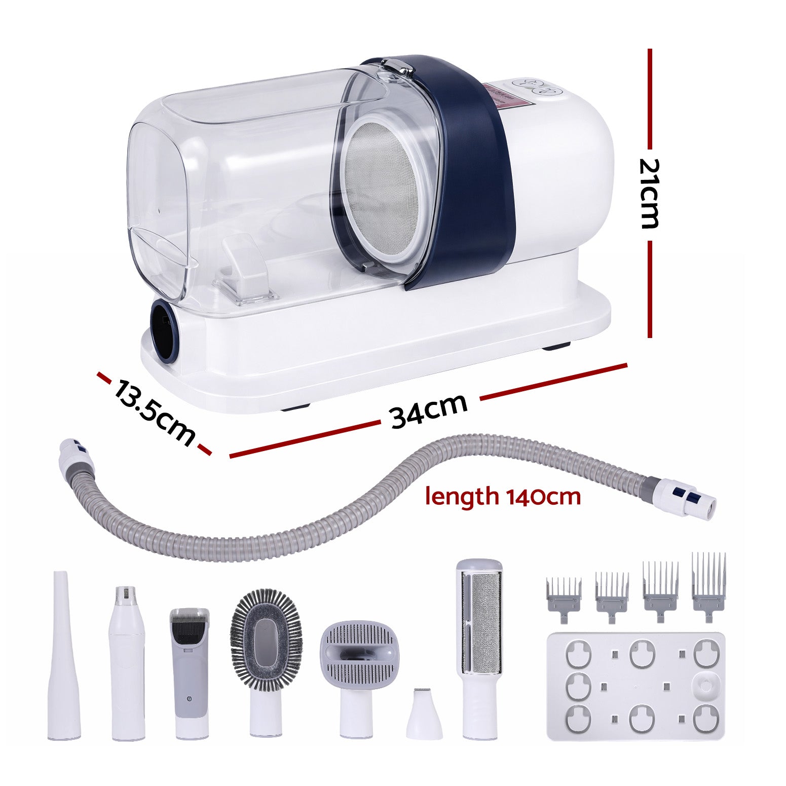 7-in-1 Grooming Vacuum Kit