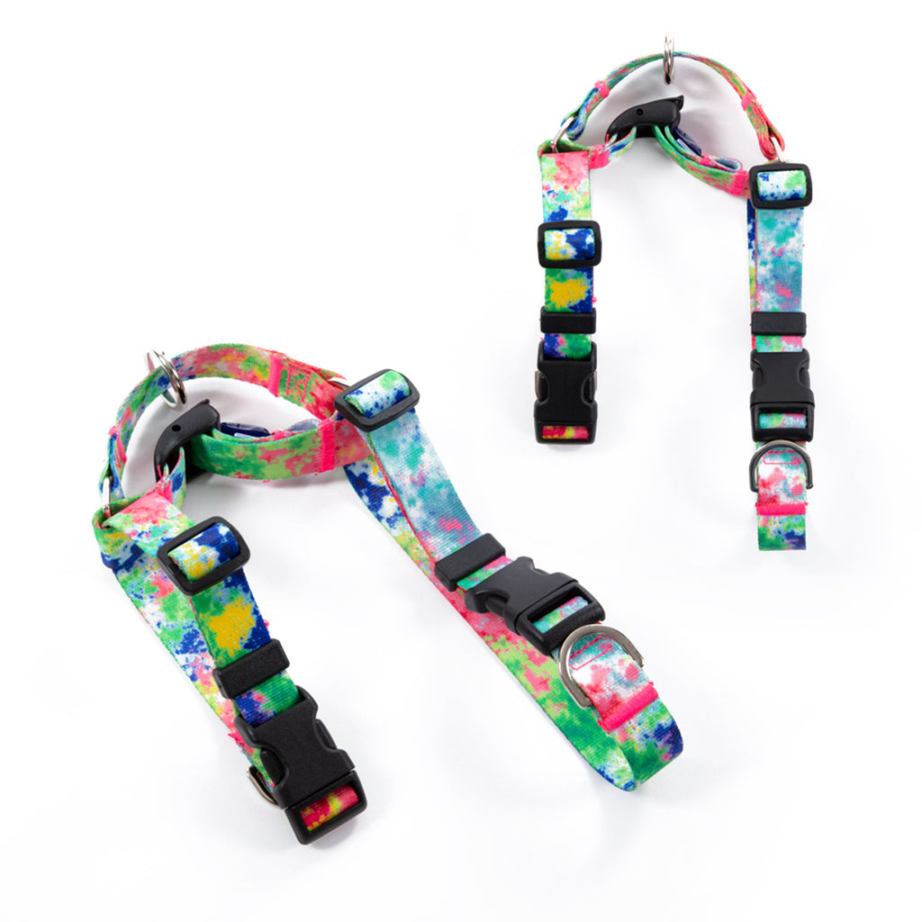 Padded Dog Harness (Medium, Sweet Green)