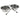 Steel Twin Bowl Feeder (Small, 2 Pack)