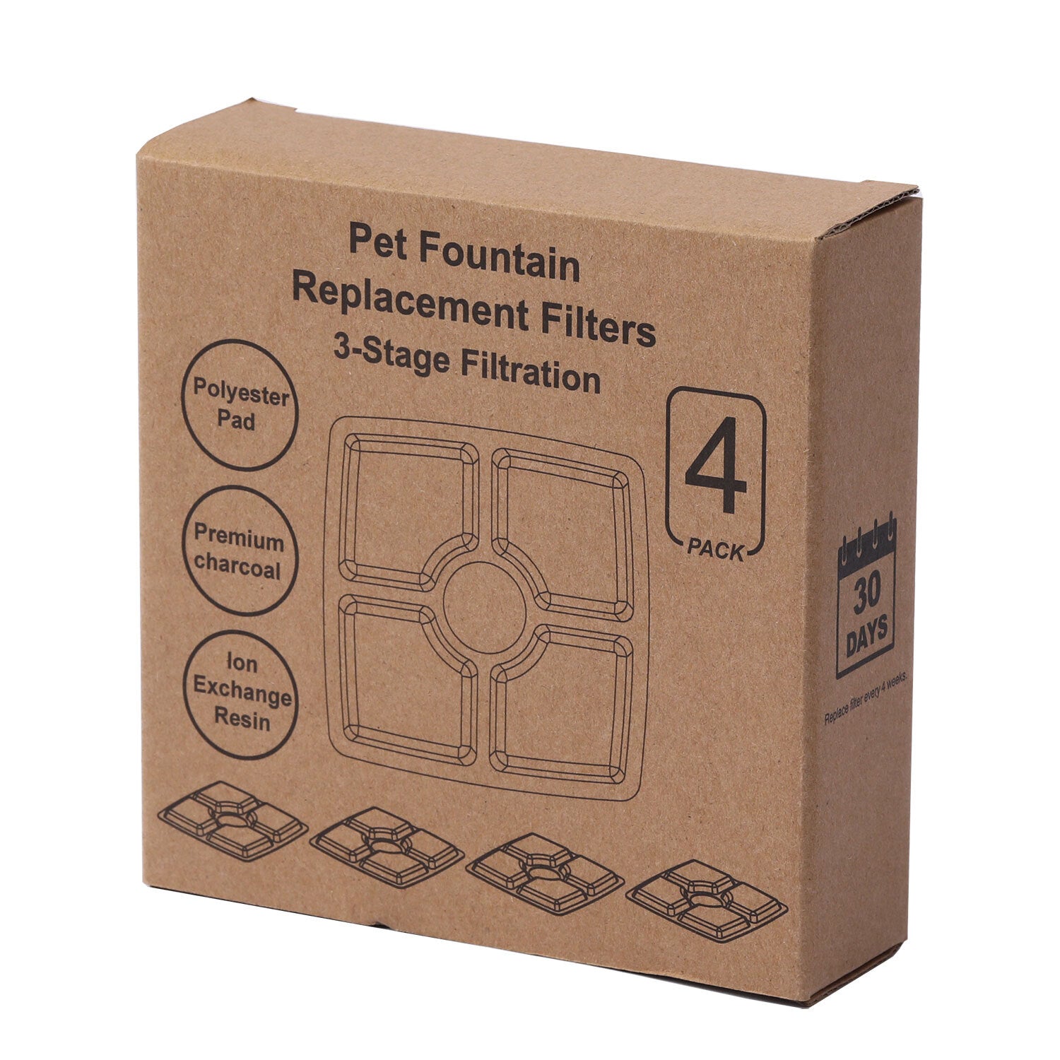 Fountain Filter Refills (8 Pack)