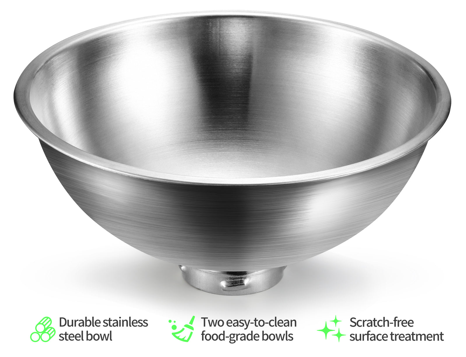 Stainless Steel Non-Slip Bowl
