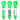 4-in-1 Travel Water Bottle (Green)