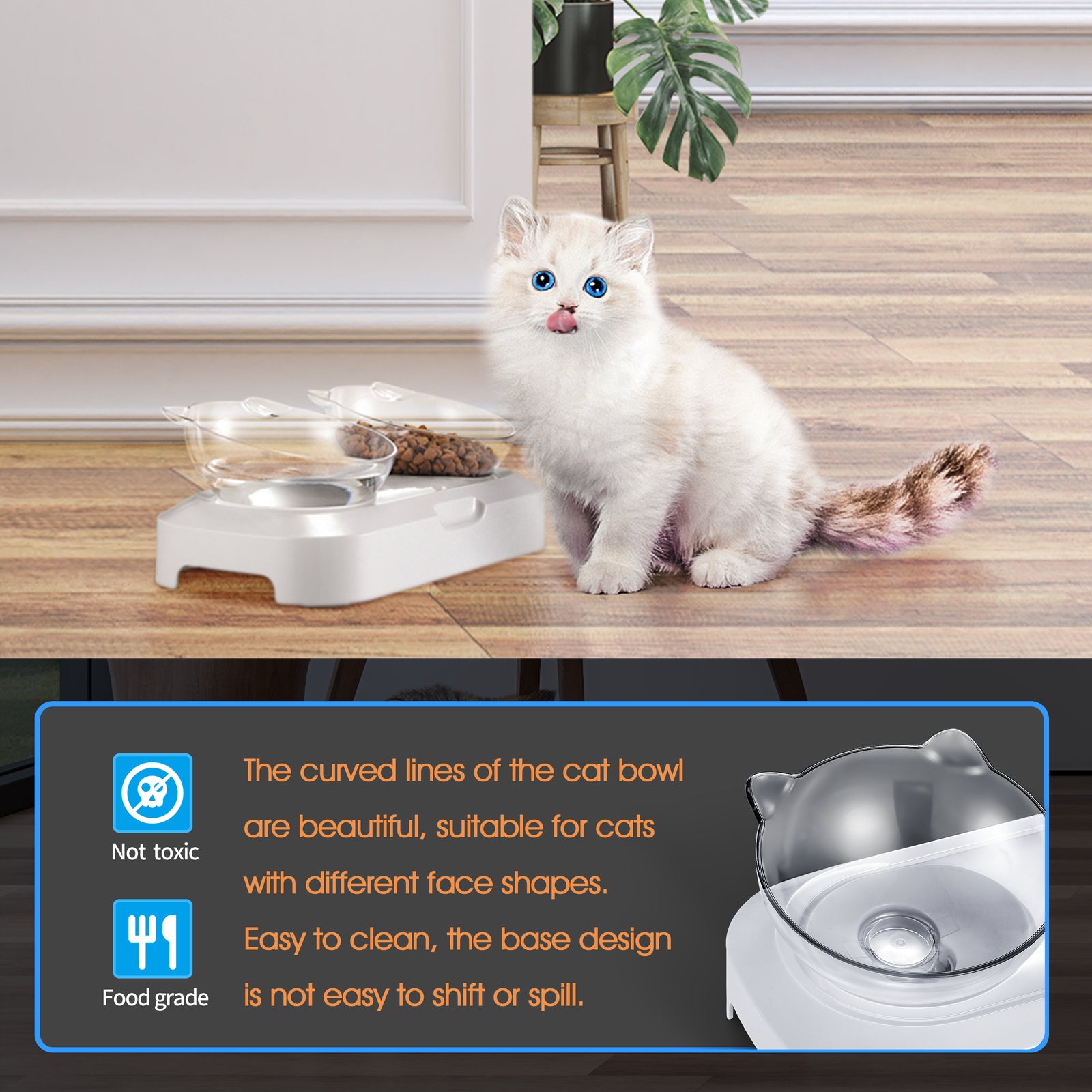 Non-Slip Pet Bowl