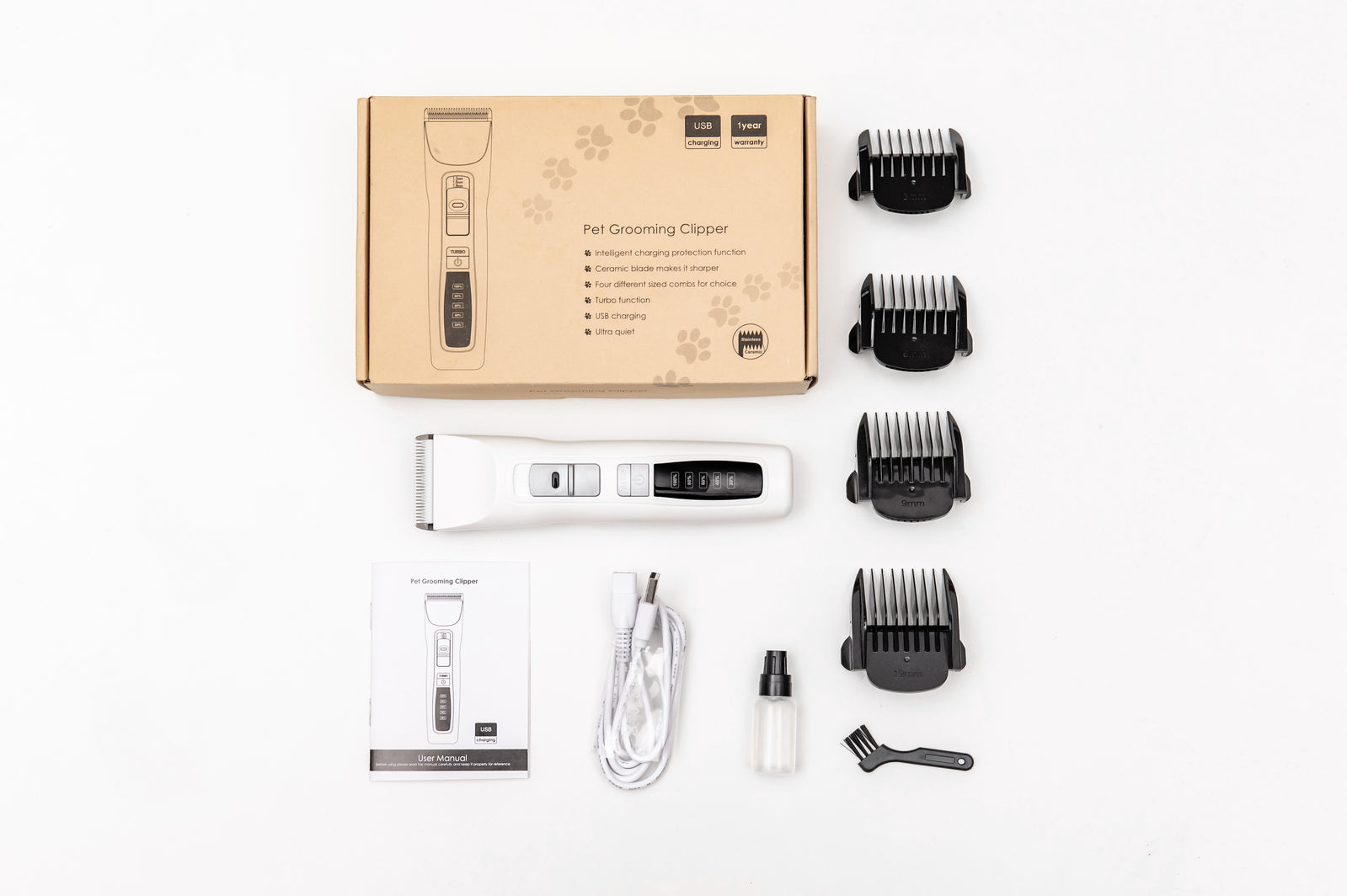 Cordless Clipper Kit (White)