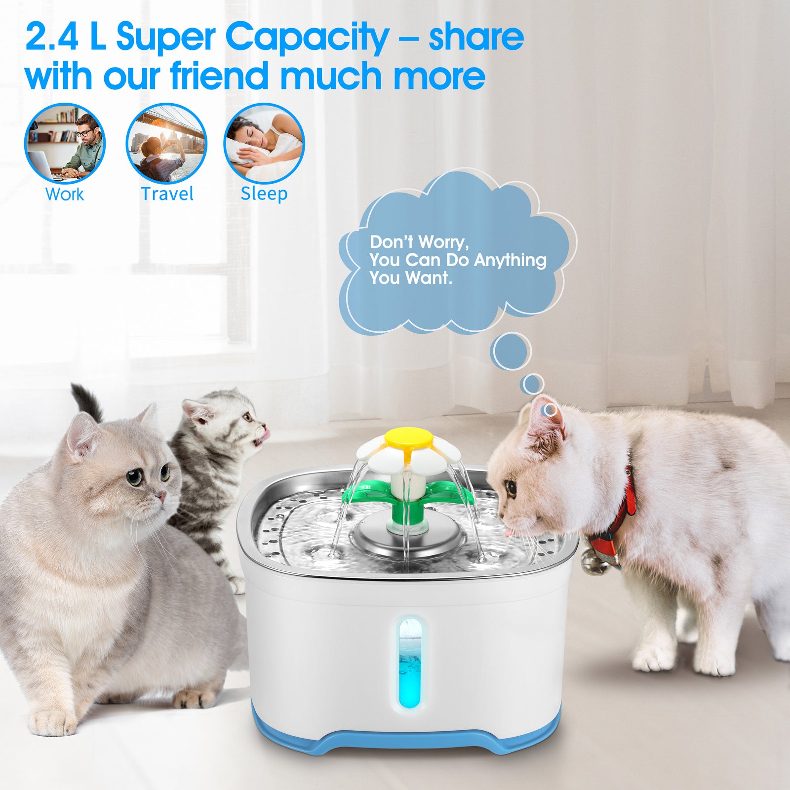 Electric Water Fountain (2.5L)