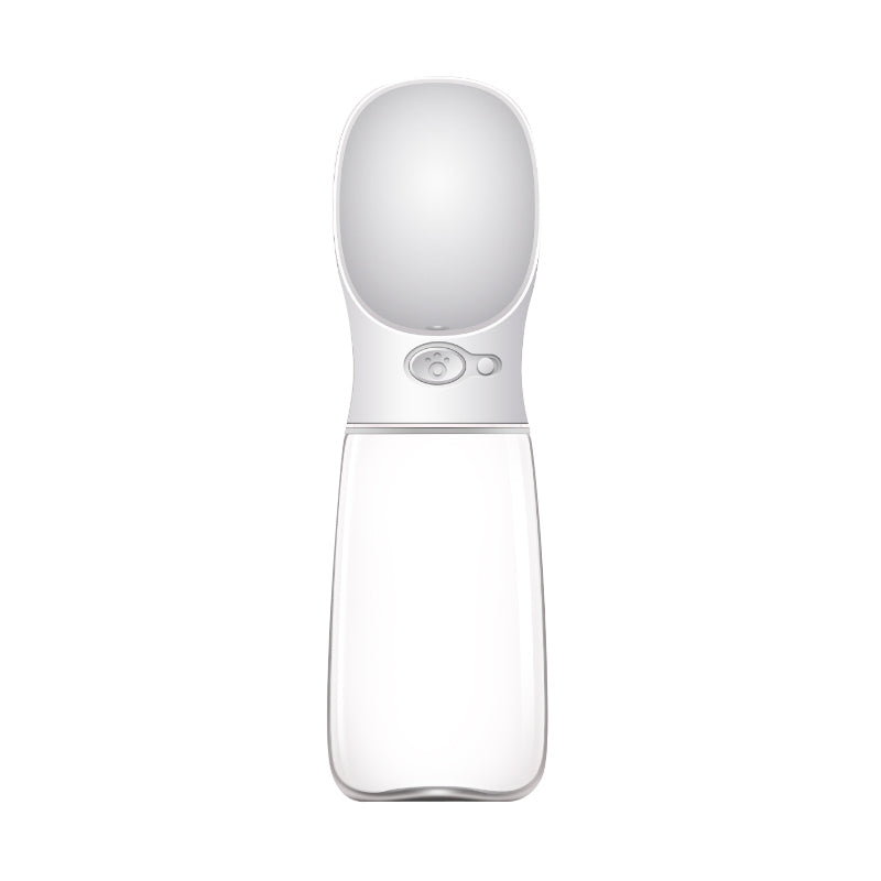 Travel Water Bottle (550ml, White)