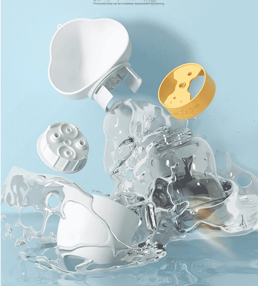 2-in-1 Travel Bottle & Food Cup (White)